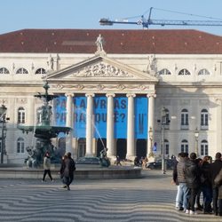 Praça do Rossio - Teatro Nacional Doma Maria II