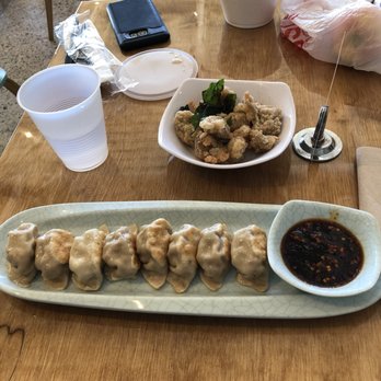 Hello Dumpling - Pork pan fried dumplings and chicken basil bites - Noodles Near Me - Dallas, Texas Hello Dumpling - Pork pan fried dumplings and chicken basil bites - Noodles Near Me - Dallas, Texas
