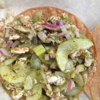 Off The Hook Fish Grill - Agua chile tostada! - Seafood Near Me - Whittier, California Off The Hook Fish Grill - Agua chile tostada! - Seafood Near Me - Whittier, California