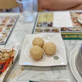 Tim Ho Wan - Lava custard sesame ball - Dim Sum Near Me - Irvine, California Tim Ho Wan - Lava custard sesame ball - Dim Sum Near Me - Irvine, California