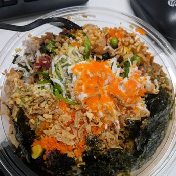 Pokeworks - Large bowl lots of toppings! - Poke Near Me - New York, New York Pokeworks - Large bowl lots of toppings! - Poke Near Me - New York, New York