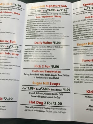 Menu photo 7 Sugar Hill Subs Sugar Hill, GA Menu photo 7 Sugar Hill Subs Sugar Hill, GA