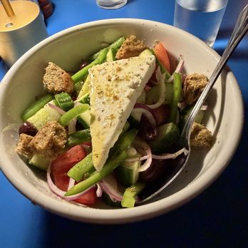 Meraki Greek Bistro - Horiatiki (Greek Salad) - Greek Near Me - Miami, Florida Meraki Greek Bistro - Horiatiki (Greek Salad) - Greek Near Me - Miami, Florida