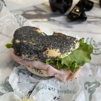 Ess-a-Bagel - Look at all those poppy seeds! - Bagels Near Me - New York, New York