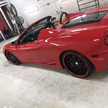 Spotless Detailing - Ferrari Polished(Removal of Light Scratches & Swirls) and Ceramic Coated - Auto Detailing Near Me - Brampton, Ontario