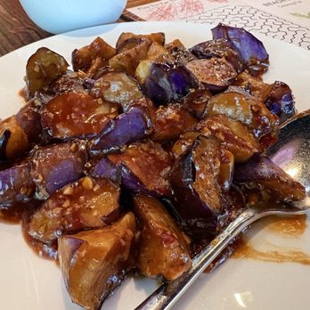 888 Chinese Restaurant - L2. Eggplant in Garlic Sauce (Spicy) - Chinese Near Me - Dickinson, Texas