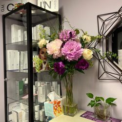 Inside the salon