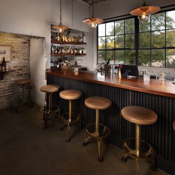 The Pure and Proper - Bar and "nook table" - New American Near Me - Black Mountain, North Carolina The Pure and Proper - Bar and "nook table" - New American Near Me - Black Mountain, North Carolina