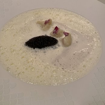 Le Cinq - Sea bass - French Near Me Le Cinq - Sea bass - French Near Me