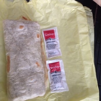 Tam's Burgers - Worst all meat burrito ever that came with two packs of ketchup. Who eats a steak burrito with ketchup? No salsa and no napkins. - Burgers Near Me - Compton, California
