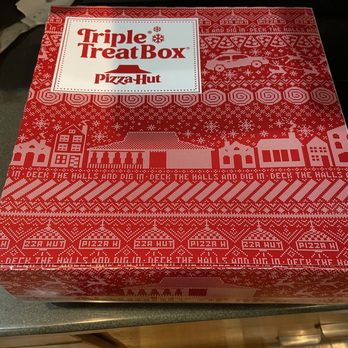 Pizza Hut - Look at that festive holiday box! - Pizza Near Me - Richmond, Kentucky Pizza Hut - Look at that festive holiday box! - Pizza Near Me - Richmond, Kentucky
