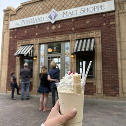 The Portland Malt Shoppe - Marshmallow cookie dough malt