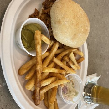 Prospect Hill Brewhouse - Pulled pork sandwich. - Airport Lounges Near Me - Grand Rapids, Michigan Prospect Hill Brewhouse - Pulled pork sandwich. - Airport Lounges Near Me - Grand Rapids, Michigan