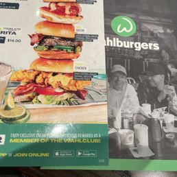 Wahlburgers menu's