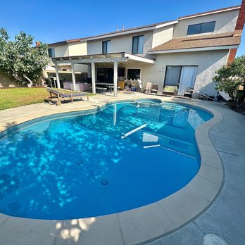 Central OC Pools - Remodeled pool by Central OC Pools. Stellar work from start to finish. - Pool & Hot Tub Service Near Me Central OC Pools - Remodeled pool by Central OC Pools. Stellar work from start to finish. - Pool & Hot Tub Service Near Me