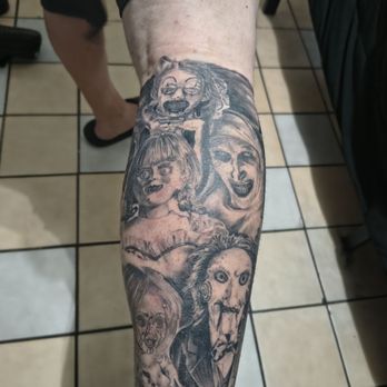 Club Tattoo - Mesa - Great horror villains - Tattoo Near Me - Mesa, Arizona