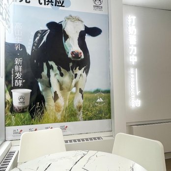 Hey I’m Yogost - a cow in a field - Juice Bars & Smoothies Near Me - Calgary, Alberta