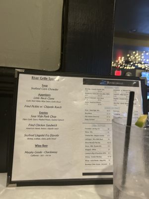 Menu photo 1 River Grille Chatham, NJ