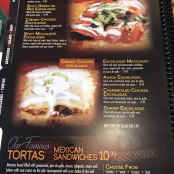 Salsa & Beer - Menu pt 3 - Mexican Near Me - Van Nuys, California