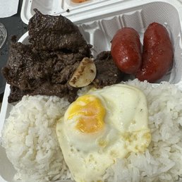 Beef Tapa & Longganisa with Egg! Beef Tapa & Longganisa with Egg!