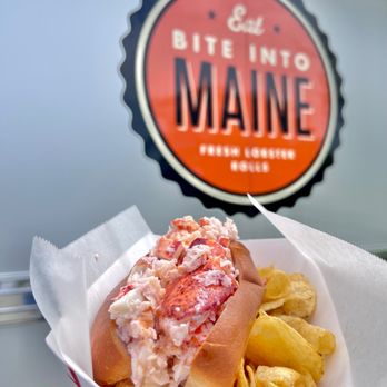 Bite Into Maine - Lobster roll - Seafood Near Me - Cape Elizabeth, Maine