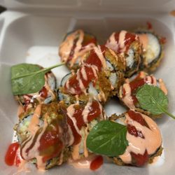 Parkville Market - Koji2go - Parkville roll (fried chicken and shrimp tempura)