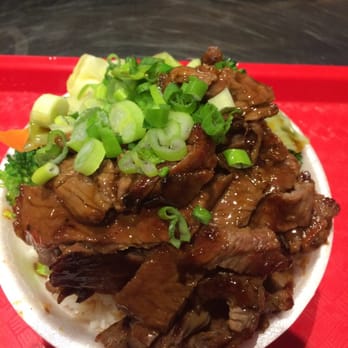 Tikiyaki - Steak bowl with veggies and sticky rice - Fast Food Near Me - Orange, California Tikiyaki - Steak bowl with veggies and sticky rice - Fast Food Near Me - Orange, California