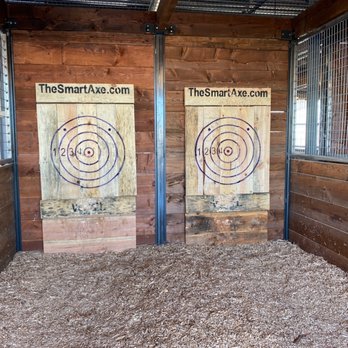 The Smart Axe - Roseville - Let's see how this goes. - Axe Throwing Near Me - Roseville, California