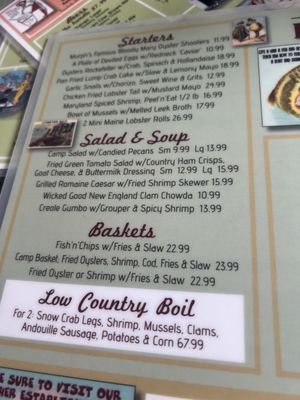 Menu photo 2 Owens Fish Camp Sarasota, FL Menu photo 2 Owens Fish Camp Sarasota, FL