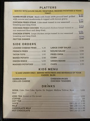 Menu photo 7 Brenda's Cafe Mountain Home, AR