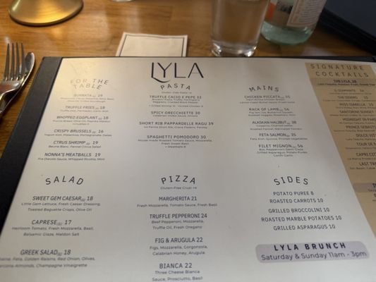 Menu photo 1 Lyla Dallas, TX