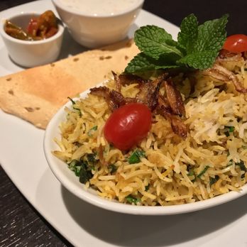 Saffron - saffron's chicken biryani ($18) 12.20.16 - Indian Near Me - San Carlos, California
