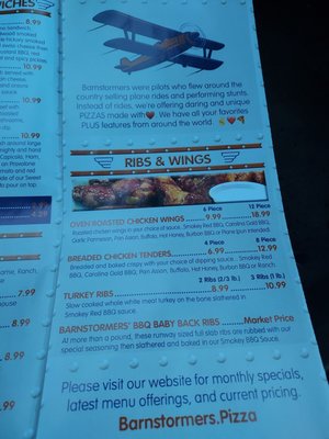 Menu photo 5 Barnstormers Pizza & More St. Joseph, MI Menu photo 5 Barnstormers Pizza & More St. Joseph, MI