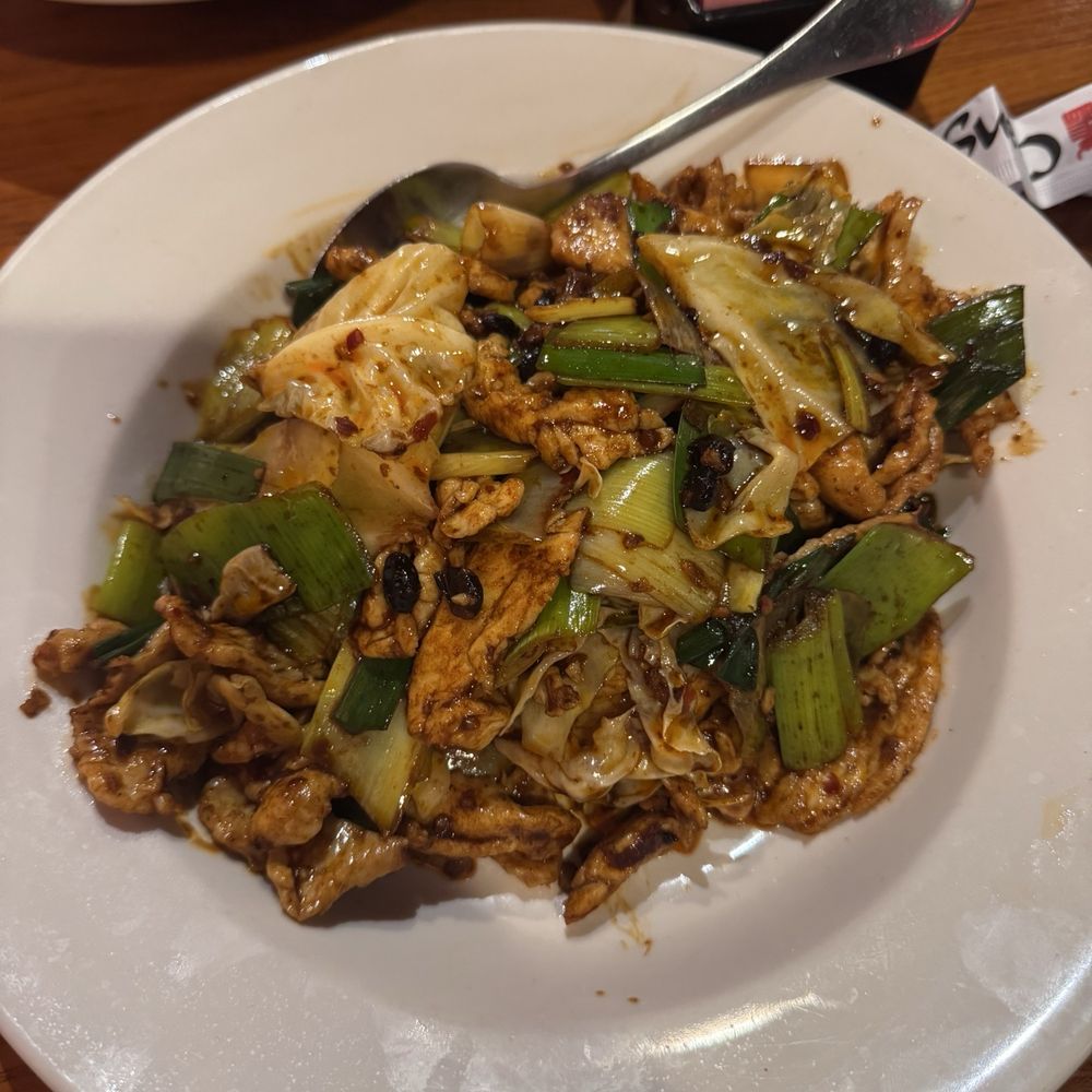 (Lunch) Szechuan Double Cooked Chicken