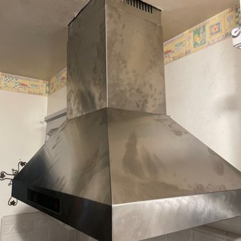 My Quality Handyman - two guys that didn't read the directions. $600,not even working properly,too close to stove,Air pulling from top vents/ceiling,Attic exposed - Handyman Near Me - Fresno, California