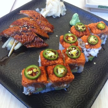 Rakuya - Red Dragon with Unagi sashimi - Sushi Bars Near Me - Washington, DC, District of Columbia