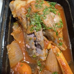 Lamb Shank Dinner Plate