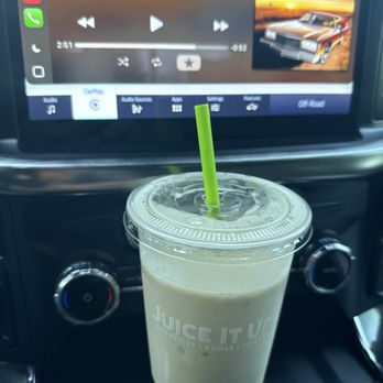 Juice It Up! - They went back to the more heavy duty green straws the prior ones were collapsing it took two or three to finish a drink - Juice Bars & Smoothies Near Me - Chino, California