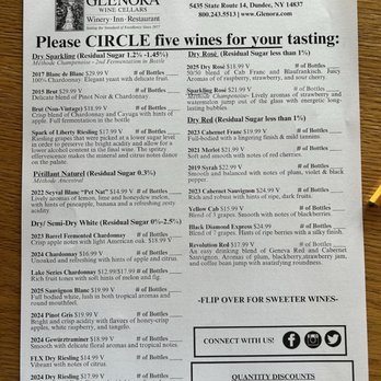 Glenora Wine Cellars - Wine list - Wineries Near Me - Dundee, New York Glenora Wine Cellars - Wine list - Wineries Near Me - Dundee, New York