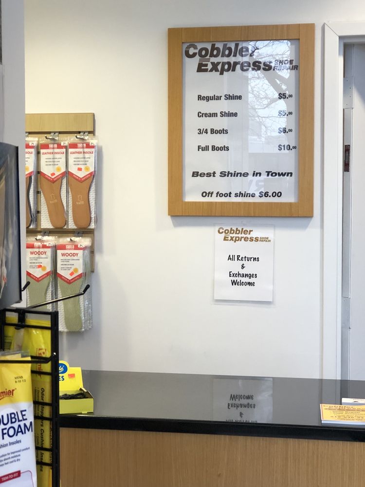 COBBLER EXPRESS SHOE REPAIR Updated June 2024 12 Reviews 300