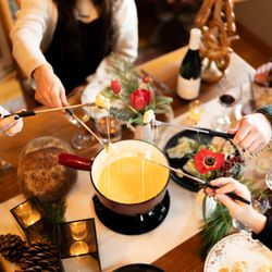 Petit Mont-Blanc - Fondue dinner