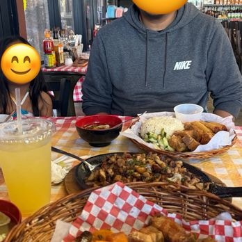 Tapsilog Cantina - I got pinakbet with lechon kawali and bf got sisig with lechon kawali and lumpia. There's calamansi juice and nilaga broth for all 3 of us - Filipino Near Me - Santa Clara, California Tapsilog Cantina - I got pinakbet with lechon kawali and bf got sisig with lechon kawali and lumpia. There's calamansi juice and nilaga broth for all 3 of us - Filipino Near Me - Santa Clara, California