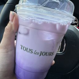 Ube latte Ube latte