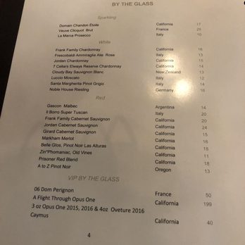 Edge Steakhouse - Menu - Steakhouses Near Me - Las Vegas, Nevada