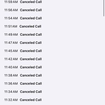 Holiday Inn The Lodge at Big Bear Lake - This is just a portion of my call log. - Big Bear, CA