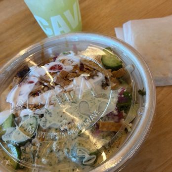 CAVA - The cucumber mint lemonade is bombbb - Salad Near Me - El Segundo, California