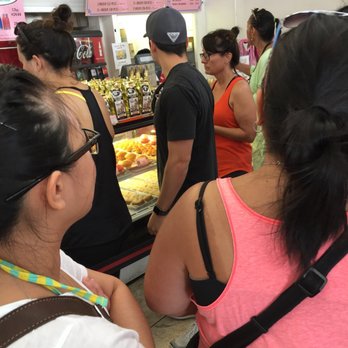Leonard's Bakery - Line is LONG! Then disappointed on flavor. Guess I just prefer Champions-they have better flavor, hot & fresh and no lines! - Bakeries Near Me - Honolulu, Hawaii Leonard's Bakery - Line is LONG! Then disappointed on flavor. Guess I just prefer Champions-they have better flavor, hot & fresh and no lines! - Bakeries Near Me - Honolulu, Hawaii