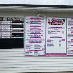 Vast flavors on the ice cream menu Vast flavors on the ice cream menu
