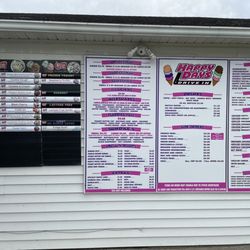 Happy Days Drive Inn - Vast flavors on the ice cream menu