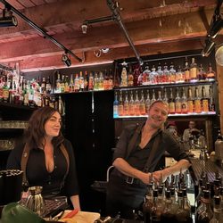 Spiritual Speakeasy - Bar area and mixologists